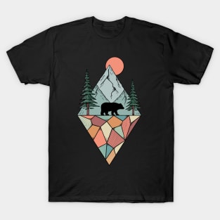 Nature polygons T-Shirt